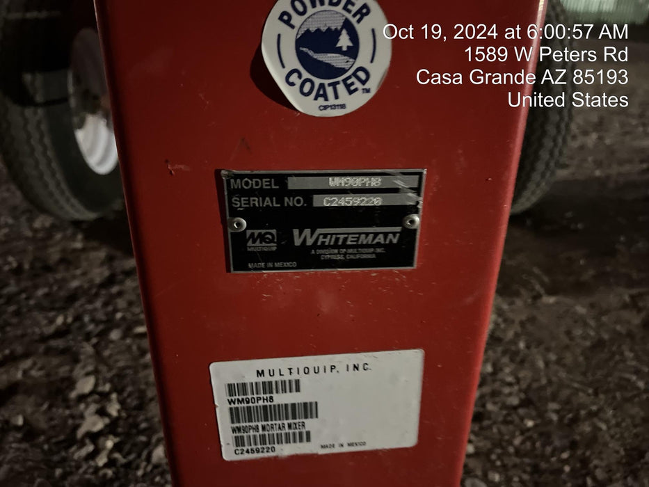 2024 MULTIQUIP WM90PH8