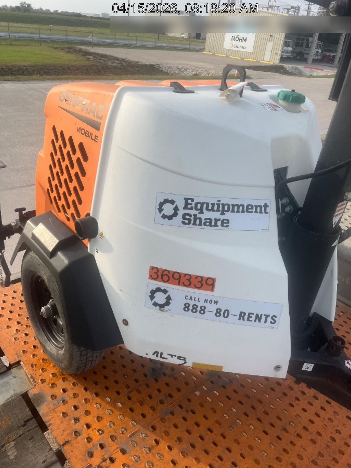 2023 Generac MLT2 Diesel, Flex Switch 120V Input, Powerzone Controller, 
(4) 320W LED Lights, 4kW Generator, 39.9 Gal Fuel Tank, 2" Ball, T3