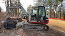 2019 Takeuchi TB290 Cab/Heat/AC Rubber tracks, Dozer blade, Travel alarm, Auxiliary hydraulics w/Manual QC, Hydraulic thumb, 18", 24", and 36" Buckets