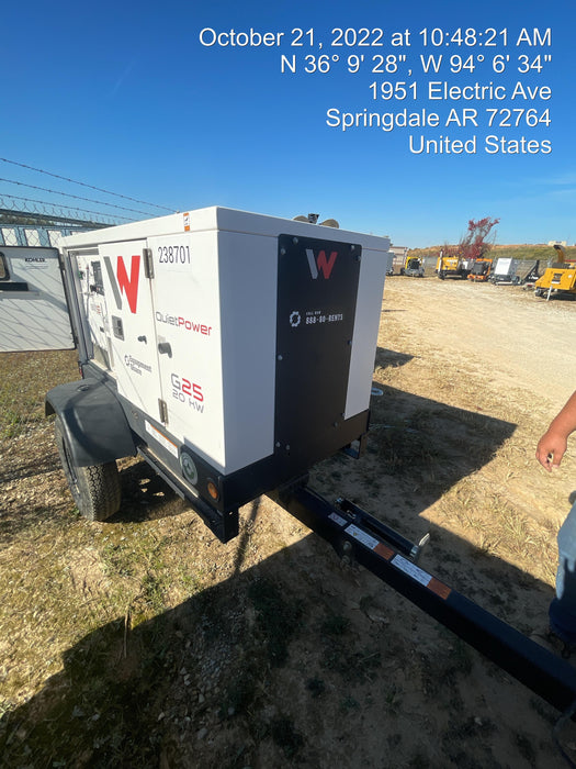 2022 WACKER NEUSON G25