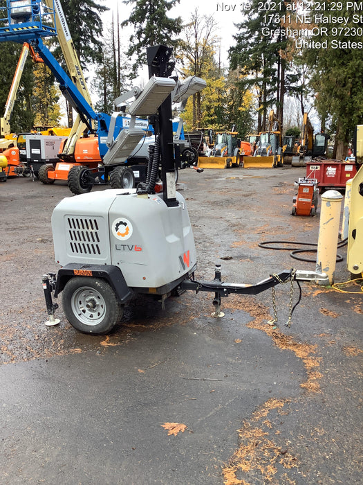 2019 Wacker Neuson LTV6K-LED Standard LED Towable Light Tower w/None