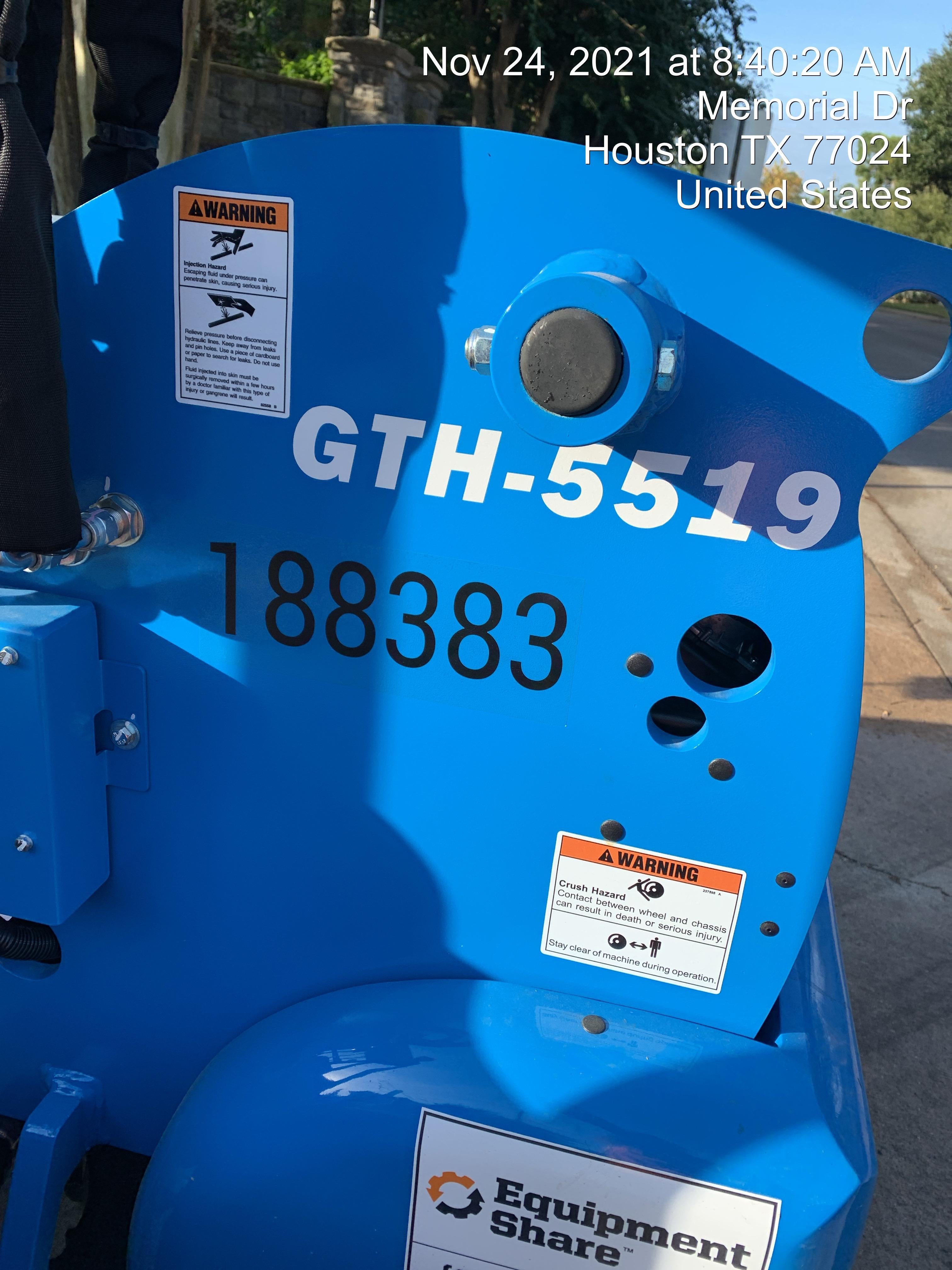 2021 GENIE GTH-5519