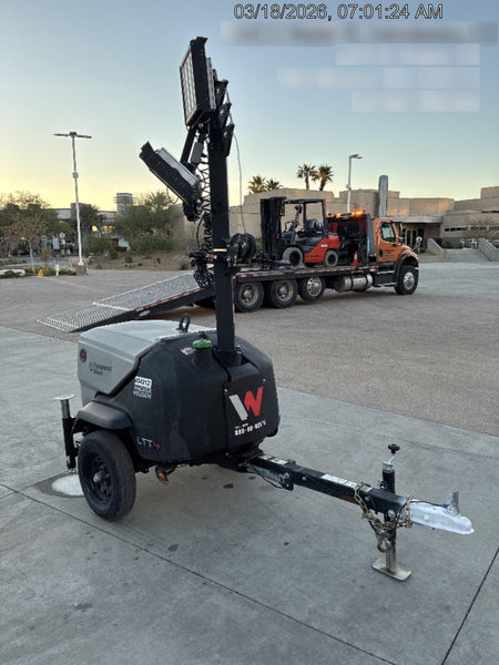 2024 Wacker Neuson LTT4 Diesel, Kohler KDW702, Deep Sea Controller, Auto Start, LED 320W, Bypass Outlet, T3