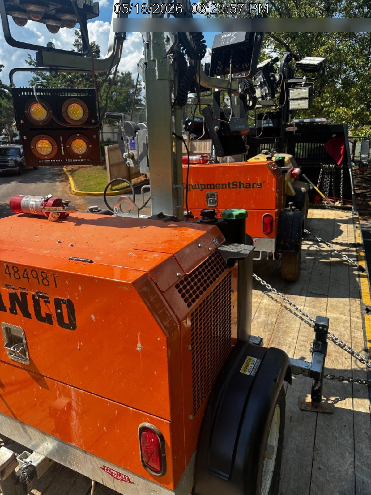 2023 Generac MLT2 Diesel, Flex Switch 120V Input, Powerzone Controller, (4) 320W LED Lights, 4kW Generator, 39.9 Gal Fuel Tank, 2" Ball, T3