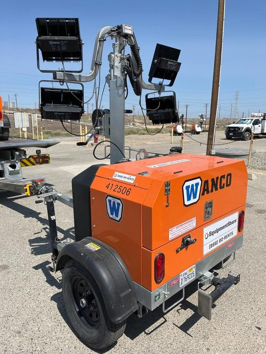 2024 Wanco WLTT-4MM4K Diesel, Deep Sea Controller, Shore Power Plug, Auto Start, (4) 350W LED Floodlights, 4kW Generator, 60 Gal Fuel Tank, 2" Ball, T3