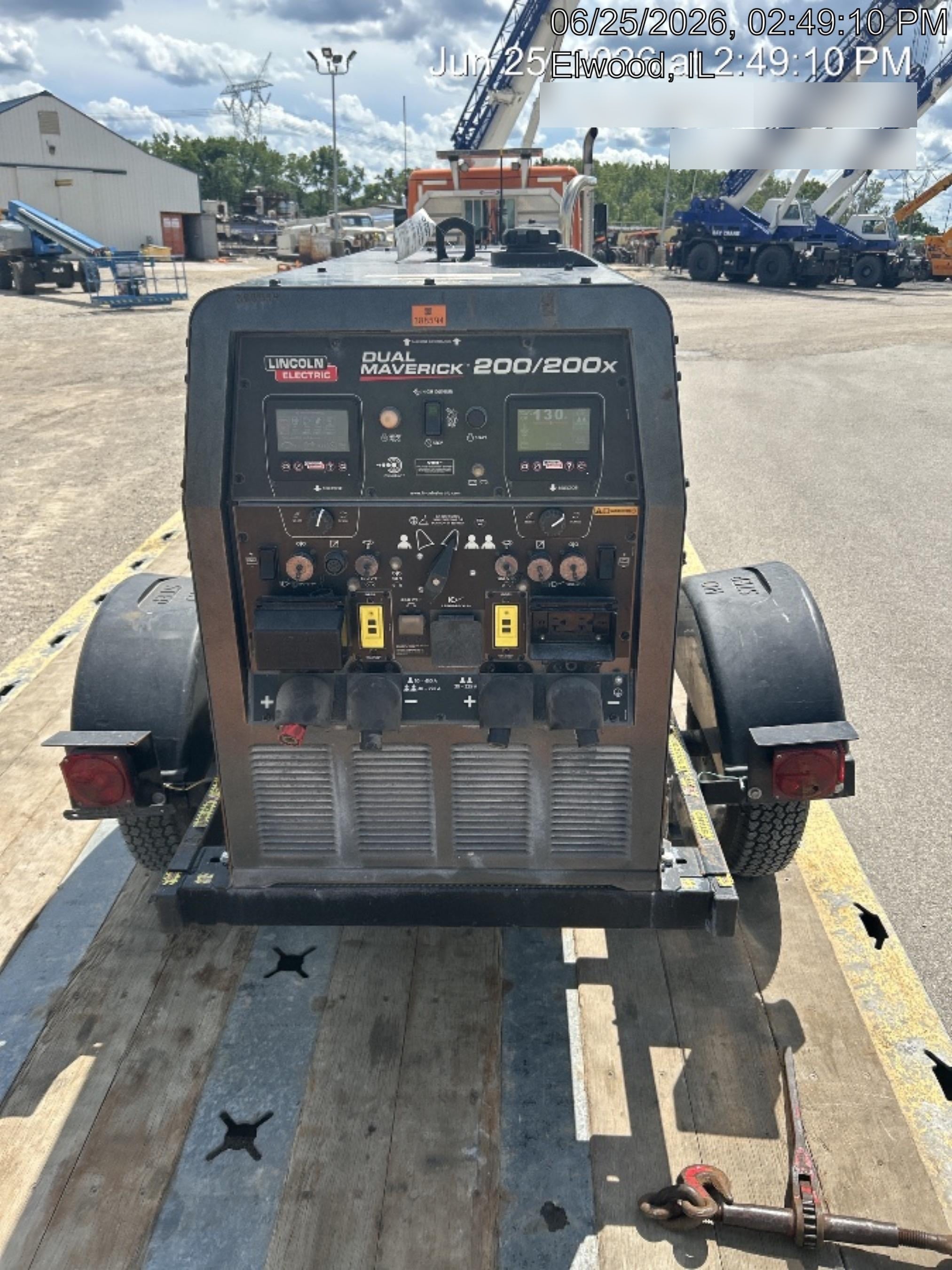 2024 Lincoln Electric Dual Maverick 200/200X Ready Pak 3, Includes Trailer, Cable Rack, Fender Light Kit K4382-1-RP3