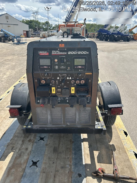 2024 Lincoln Electric Dual Maverick 200/200X Ready Pak 3, Includes Trailer, Cable Rack, Fender Light Kit K4382-1-RP3