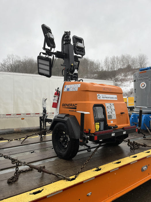 2023 Generac MLT2 Diesel, Flex Switch 120V Input, Powerzone Controller, 
(4) 320W LED Lights, 4kW Generator, 39.9 Gal Fuel Tank, 2" Ball, T3