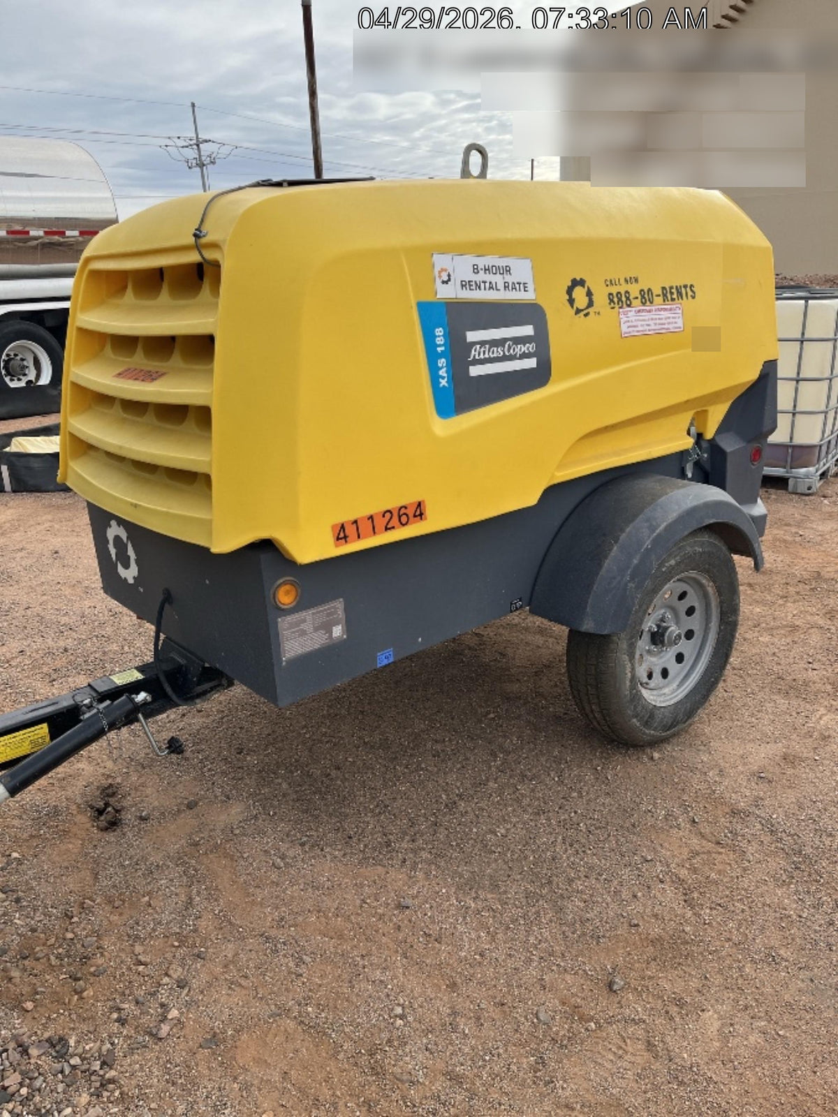 2024 ATLAS COPCO XAS188 CWK