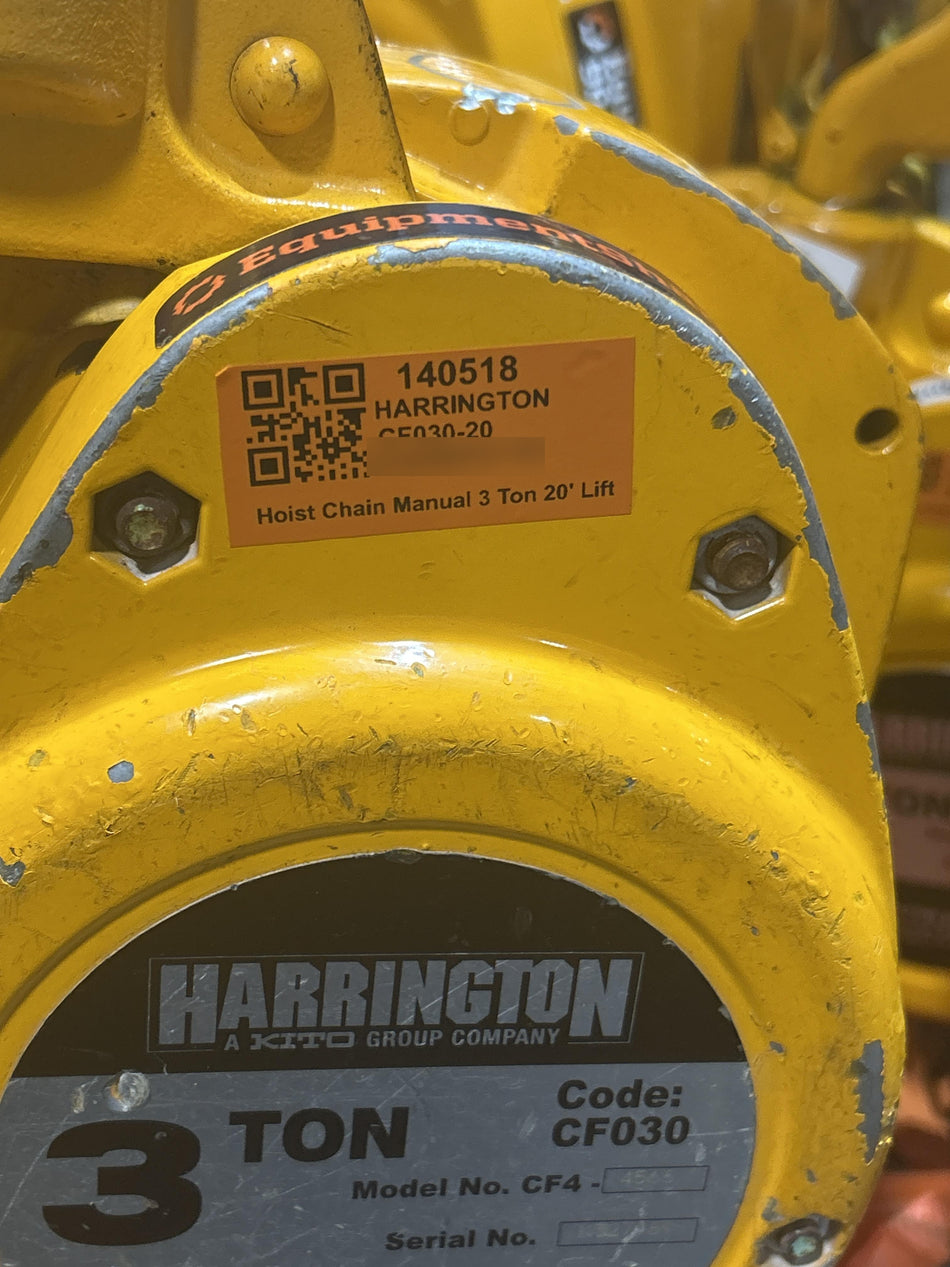2021 HARRINGTON CF030-20