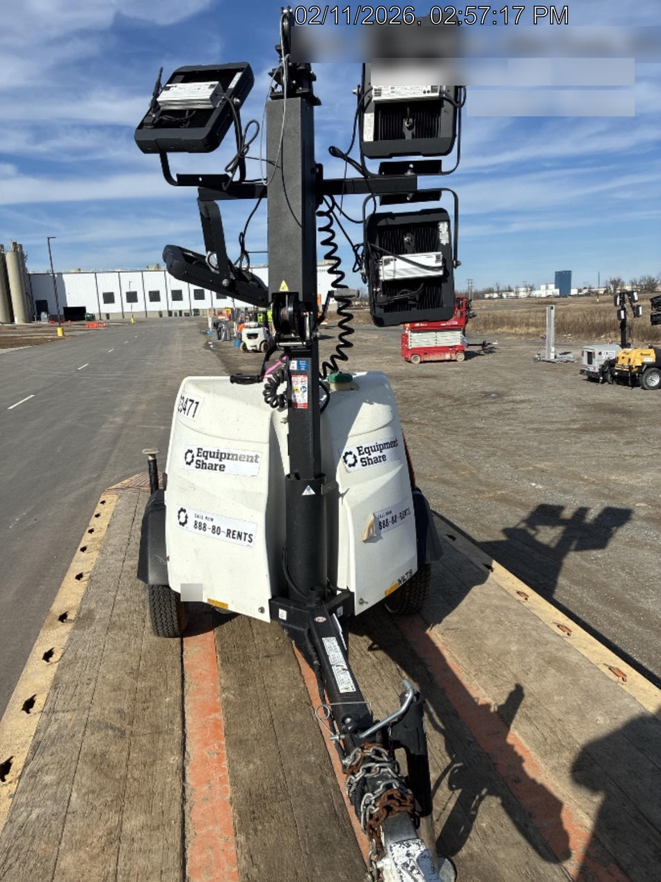 2023 Generac MLT2 Diesel, Flex Switch 120V Input, Powerzone Controller, (4) 320W LED Lights, 4kW Generator, 39.9 Gal Fuel Tank, 2" Ball, T3