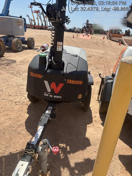 2024 Wacker Neuson LTT4 Diesel, Kohler KDW702, Deep Sea Controller, Auto Start, LED 320W, Bypass Outlet, T3