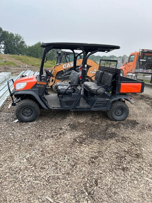 2021 Kubota RTV-X1140W-H Plastic Canopy, Windshield Acrylic Clear, LED Strobe Light, Wire Harness Kit, Back up Alarm