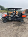 2021 Kubota RTV-X1140W-H Plastic Canopy, Windshield Acrylic Clear, LED Strobe Light, Wire Harness Kit, Back up Alarm