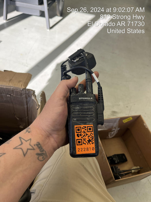 2022 MOTOROLA XPR3300E