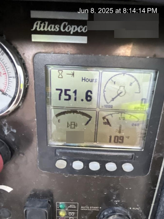 2020 ATLAS COPCO PAS 100 HF CS Enclosed