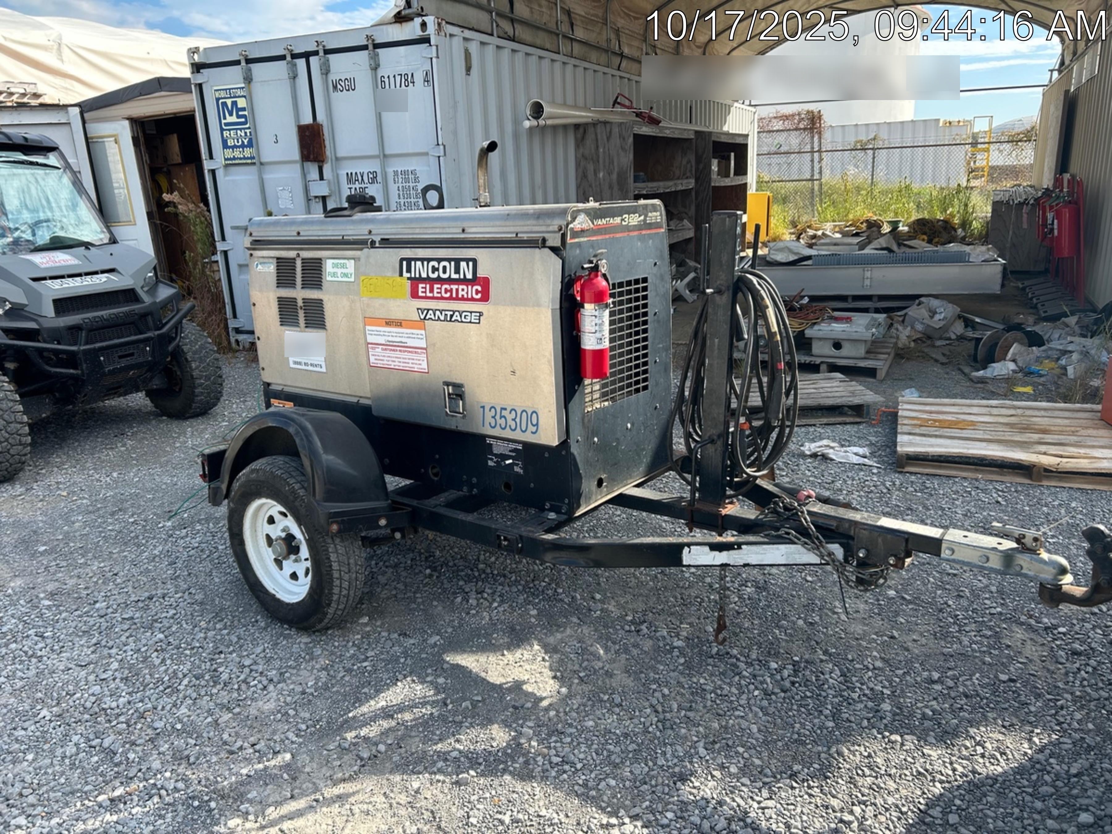 2021 Lincoln Electric Vantage 322 Ready Pak 3