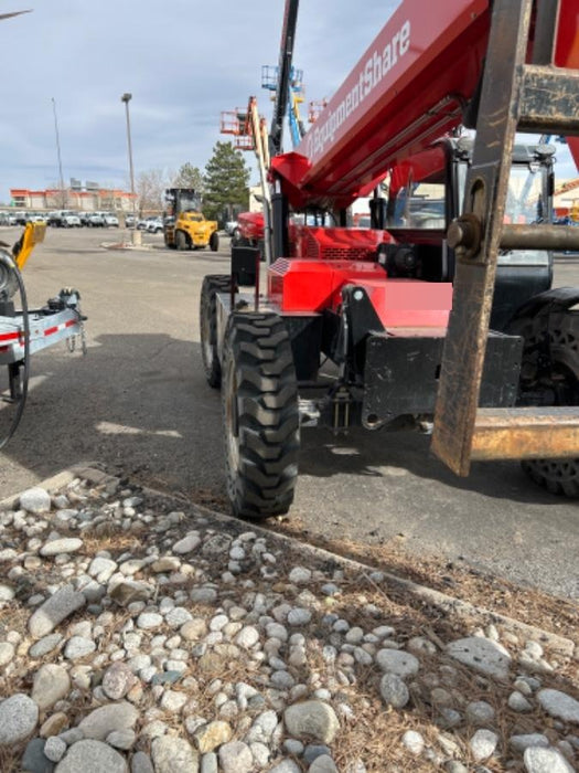 2020 Manitou MTA8044 74hp T4F, Cab/Heat/Air, Cab and Boom LED work lights, Auxiliary Hydraulics, Solid Tires, Amber strobe, Lift Hook w/66" Carriage, 60" Forks