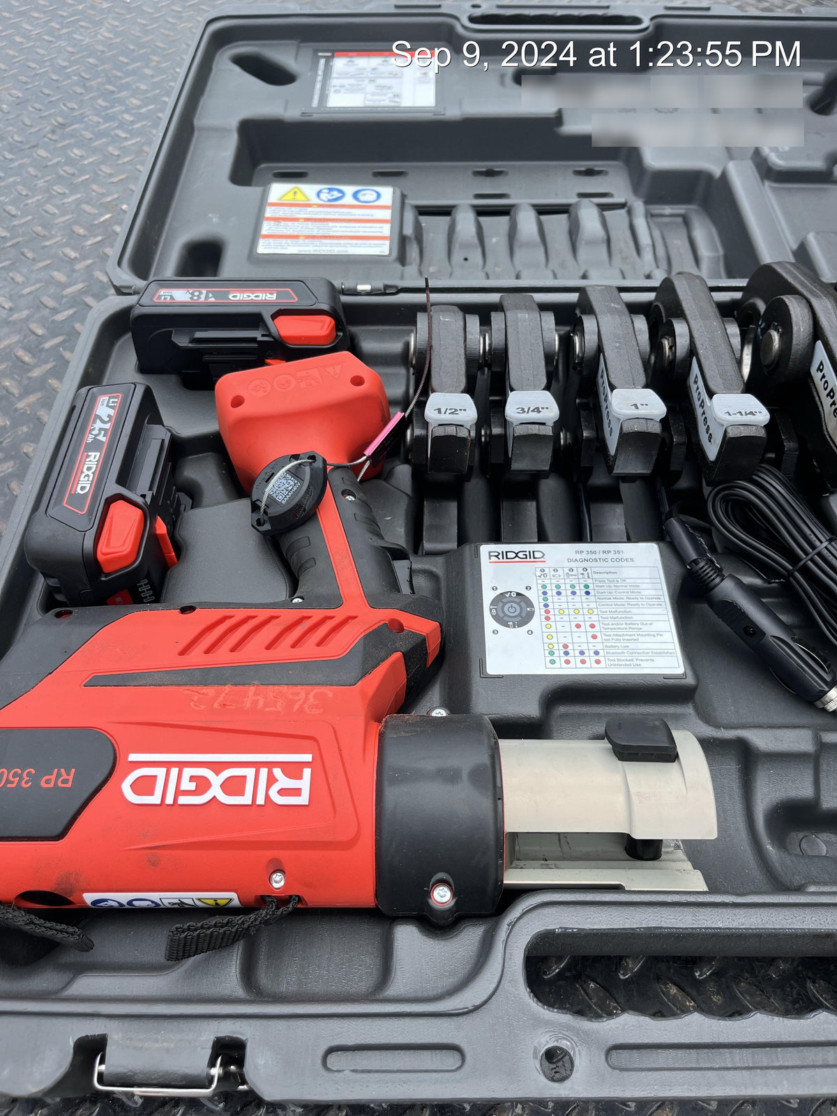 2023 RIDGID RP350