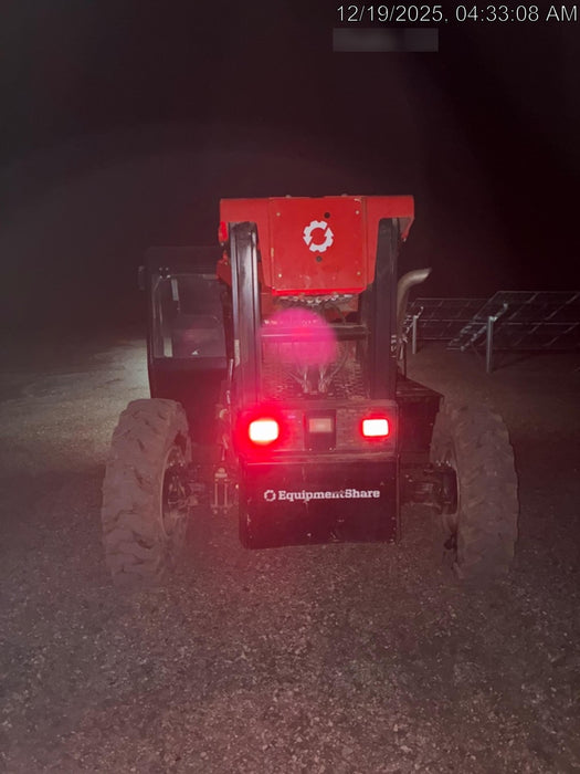 2019 Manitou MTA8044 74hp T4F, Open ROPS, Cab and Boom LED work lights, Auxiliary Hydraulics, Solid Tires, Amber strobe, Lift Hook 66" Carriage, 60" Forks