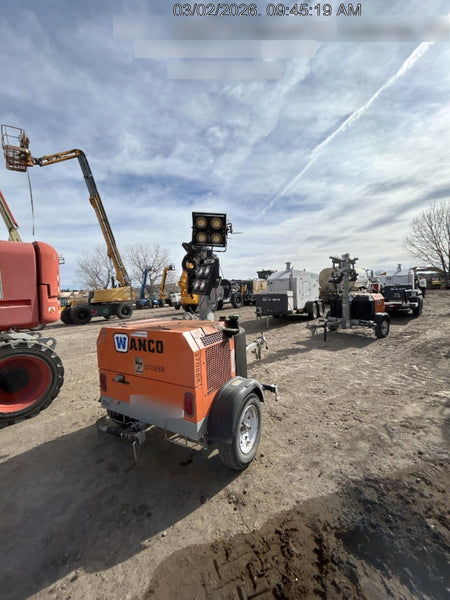 2023 Wanco WLTT-4MM4K Diesel, Deep Sea Controller, Shore Power Plug, Auto Start, (4) 350W LED Floodlights, 4kW Generator, 60 Gal Fuel Tank, 2" Ball, T3