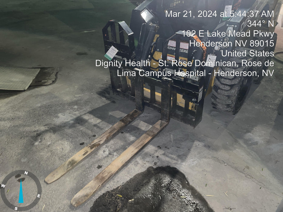 2021 TAKEUCHI 48" Pallet Forks - Takeuchi