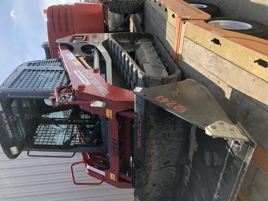 2020 Takeuchi TL8CR Cab/Heat/Air, 74hp, Hydraulic QC w/76" HD Bucket w/ Smooth Bolt on Edge, 76" HD Bucket w/Teeth