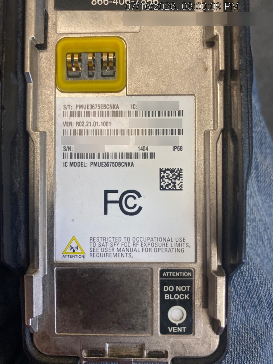 2021 MOTOROLA XPR7550