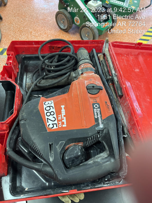 2019 HILTI TE 70-AVR