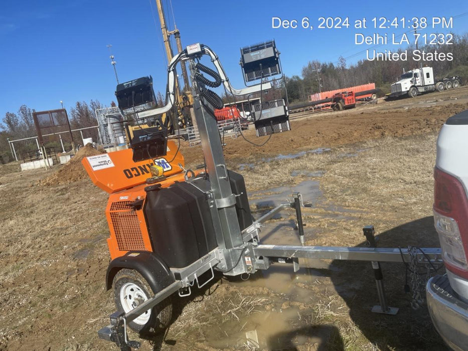 2024 Wanco WLTT-4MM4K Diesel, Deep Sea Controller, Shore Power Plug, Auto Start, (4) 350W LED Floodlights, 4kW Generator, 60 Gal Fuel Tank, 2" Ball, T3