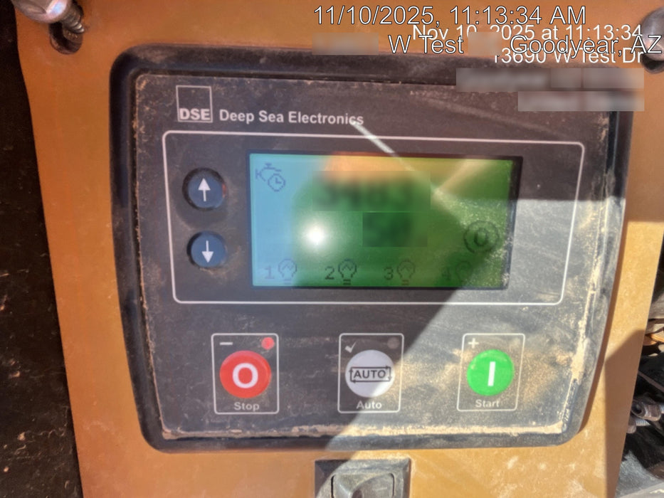 2022 Allmand NLV3GR (4) LED Light Fixture 350W, 23' Vertical Mast, 3kW Prime, Towable, ES Decals, T3