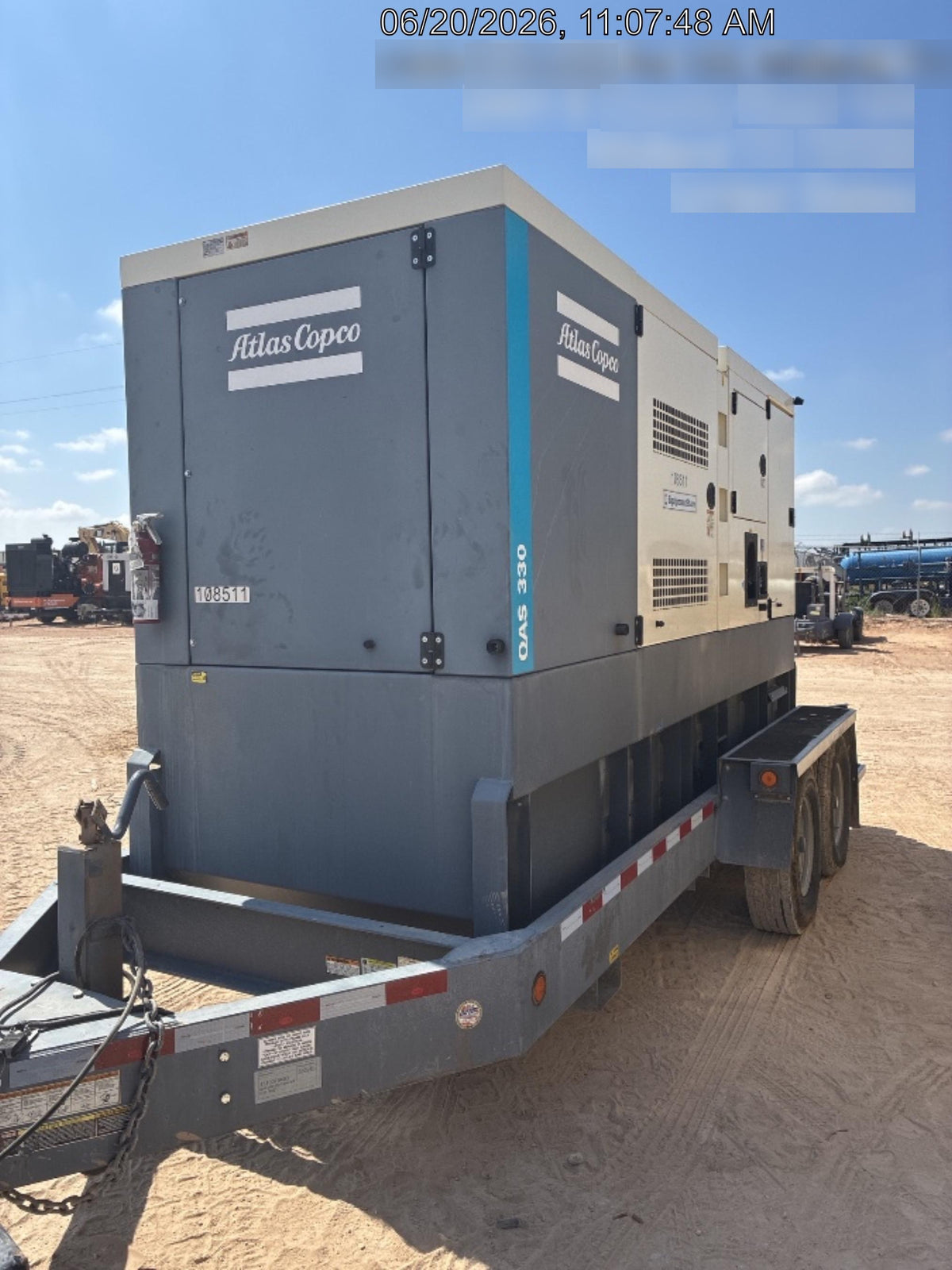 2020 ATLAS COPCO QAS 330