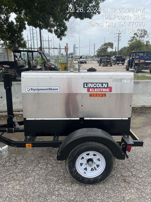 2024 Lincoln Electric LE400 Kubota V1505, Trlr, Cable Rack, Light Kit, ES Decals, T3