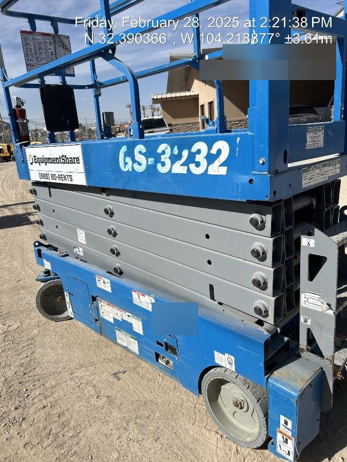 2019 Genie GS-3232 Standard Options