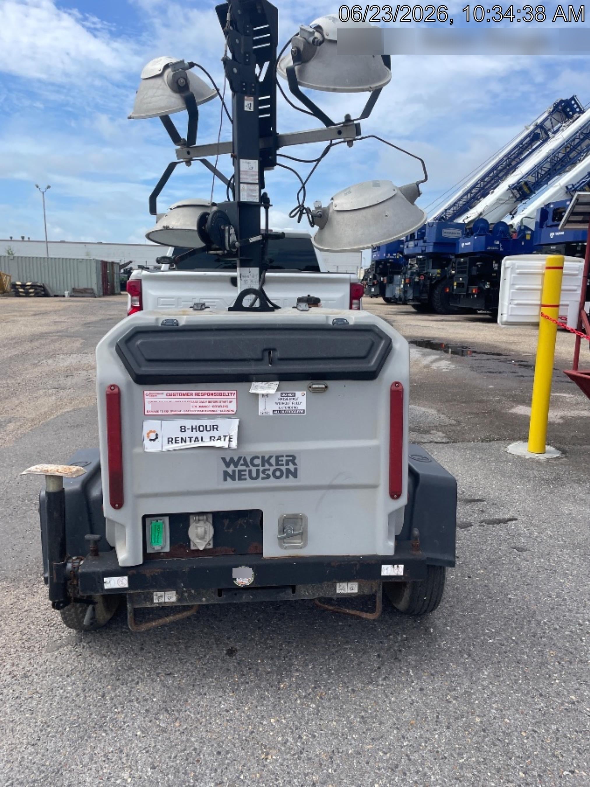 2019 Wacker Neuson LTV6L-MH Standard Options, ES Track Hardware, Fuel Level Sensor