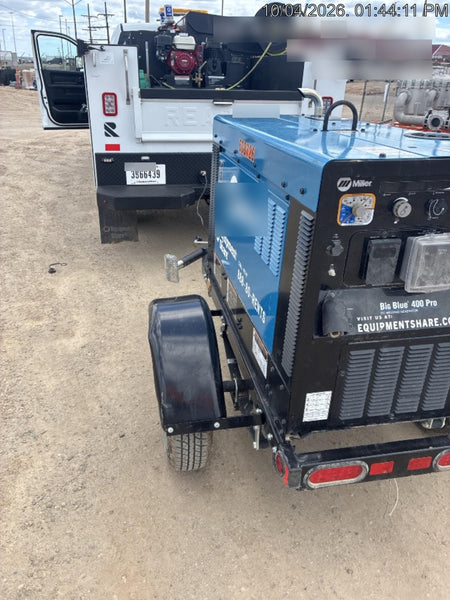 2025 MILLER ELECTRIC BIG BLUE 400