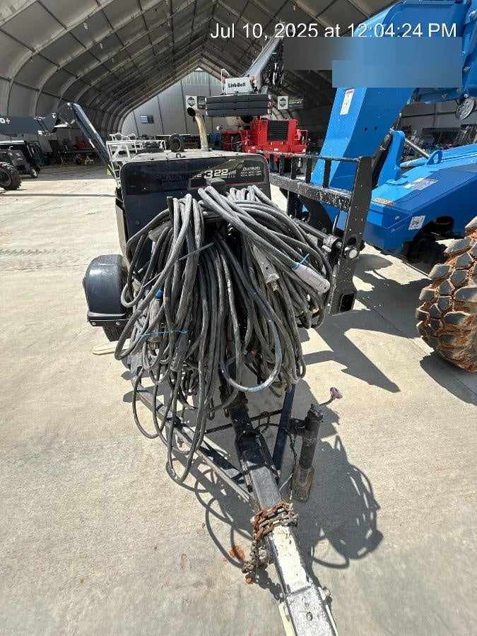 2022 Lincoln Electric LE400 Kubota V1505, Trlr, Cable Rack, Light Kit, ES Decals, T3