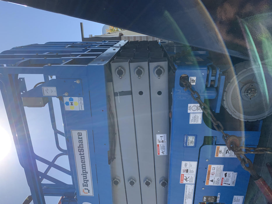 2020 Genie GS-1930 Solid Non Marking Tires, Beacon, Folding rails with half height swing gate