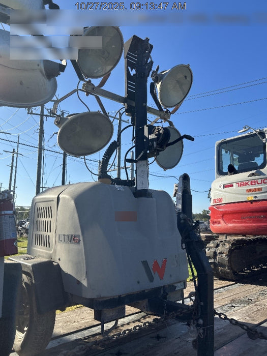2019 Wacker Neuson LTV6L-MH Wacker Neuson LTV6L Mobile Light Tower w/Fuel Level Sensor Installed