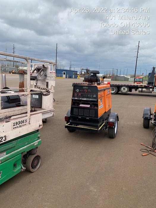 2021 Lincoln Electric Vantage 549X Ready Pak 3, ORANGE (includes trailer, cable rack, fender light kit)