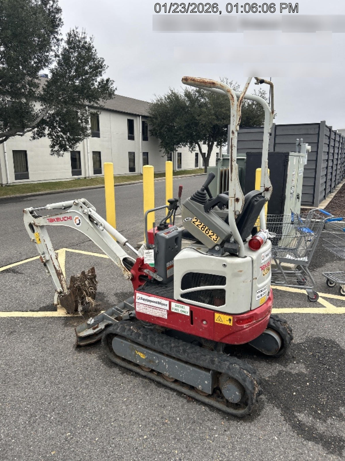 2022 TAKEUCHI TB210R