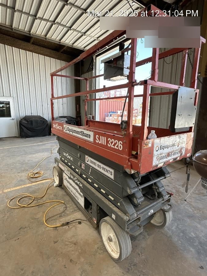 2019 Skyjack SJIII-3226 Standard Options, Trojan Batteries