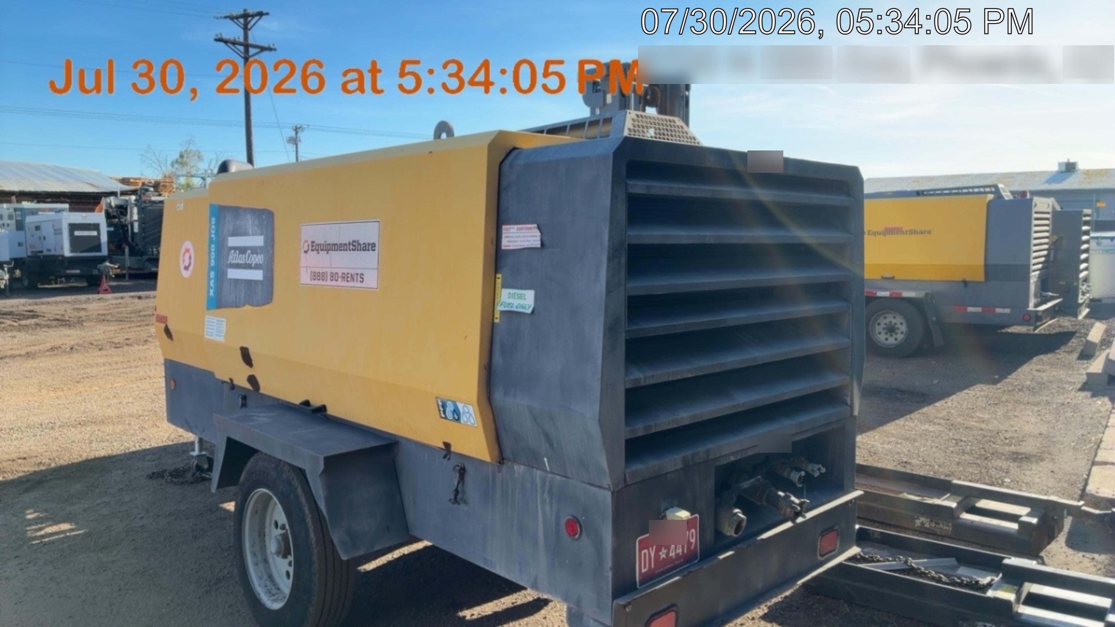 2020 ATLAS COPCO XAS 900