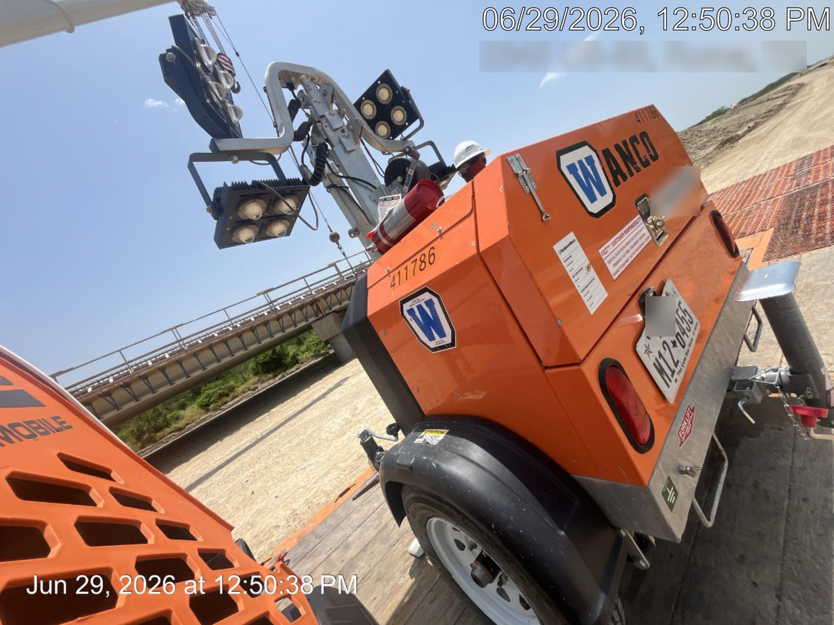 2024 Wanco WLTT-4MM4K Diesel, Deep Sea Controller, Shore Power Plug, Auto Start, (4) 350W LED Floodlights, 4kW Generator, 60 Gal Fuel Tank, 2" Ball, T3