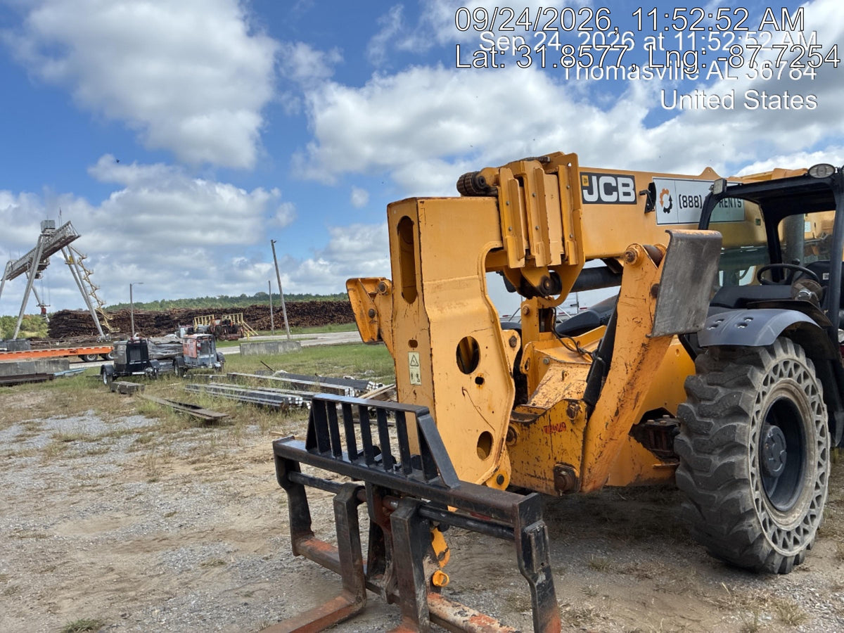 2020 JCB 510-56 Canopy, Solid Tires, Work Lights, Beacon, Aux Hydraulics, Back up Alarm, Lifting Eye, ES Decals