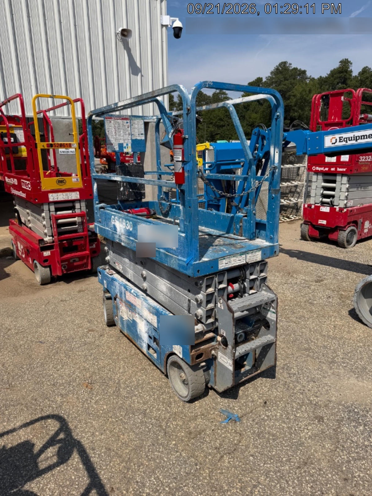 2019 Genie GS-1930 Fixed rails with chain Entry