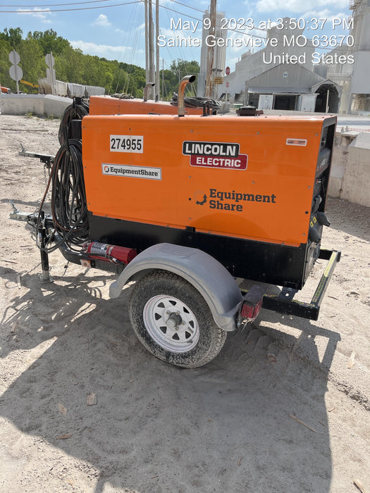 2022 Lincoln Electric LE400 Kubota V1505, Trlr, Cable Rack, Light Kit, ES Decals, T3