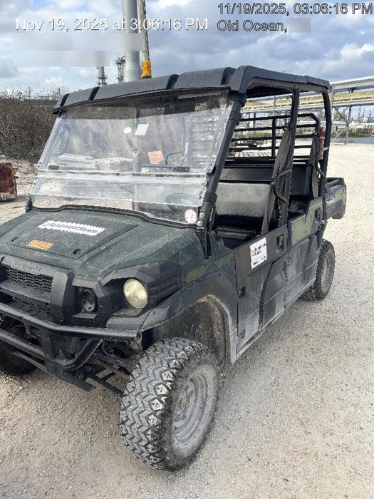 2019 Kawasaki Mule PRO-DXT Movement Alarm, Beacon, Hard Top, ES Track Hardware