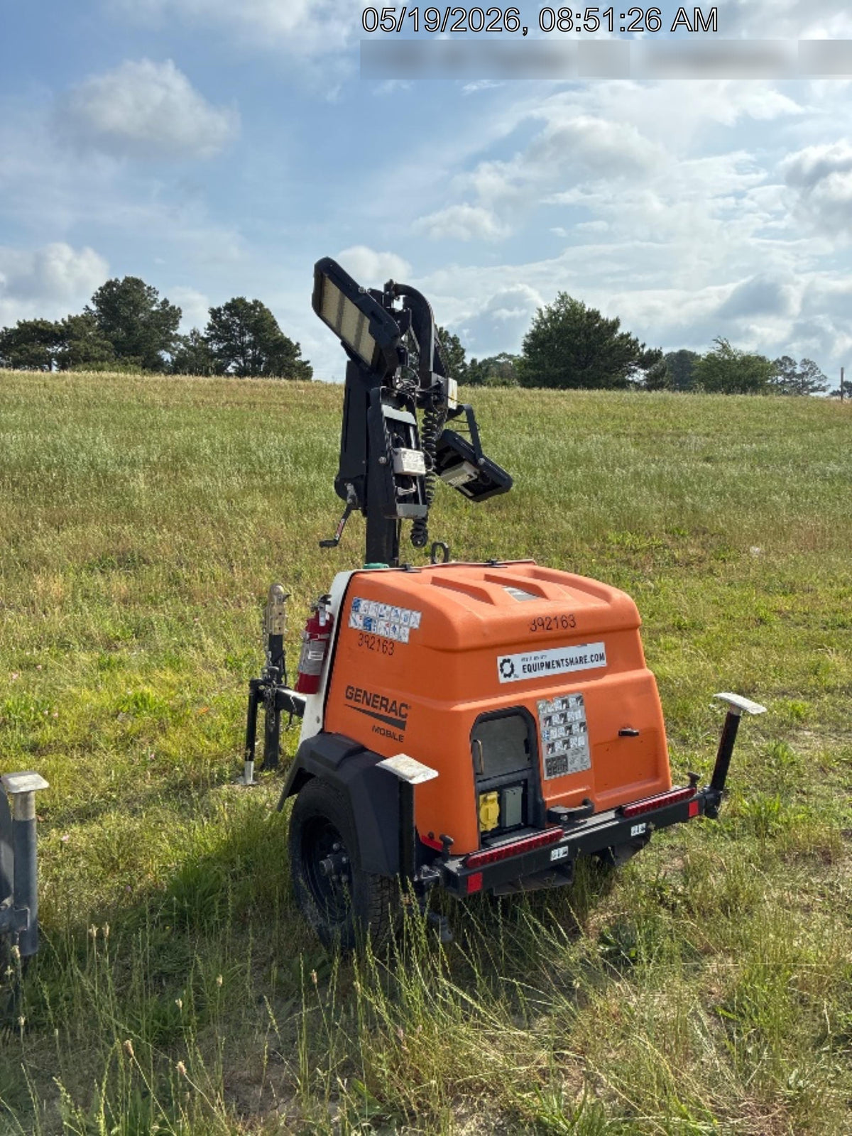 2024 Generac MLT2 Diesel, Flex Switch 120V Input, Powerzone Controller, 
(4) 320W LED Lights, 4kW Generator, 39.9 Gal Fuel Tank, 2" Ball, T3