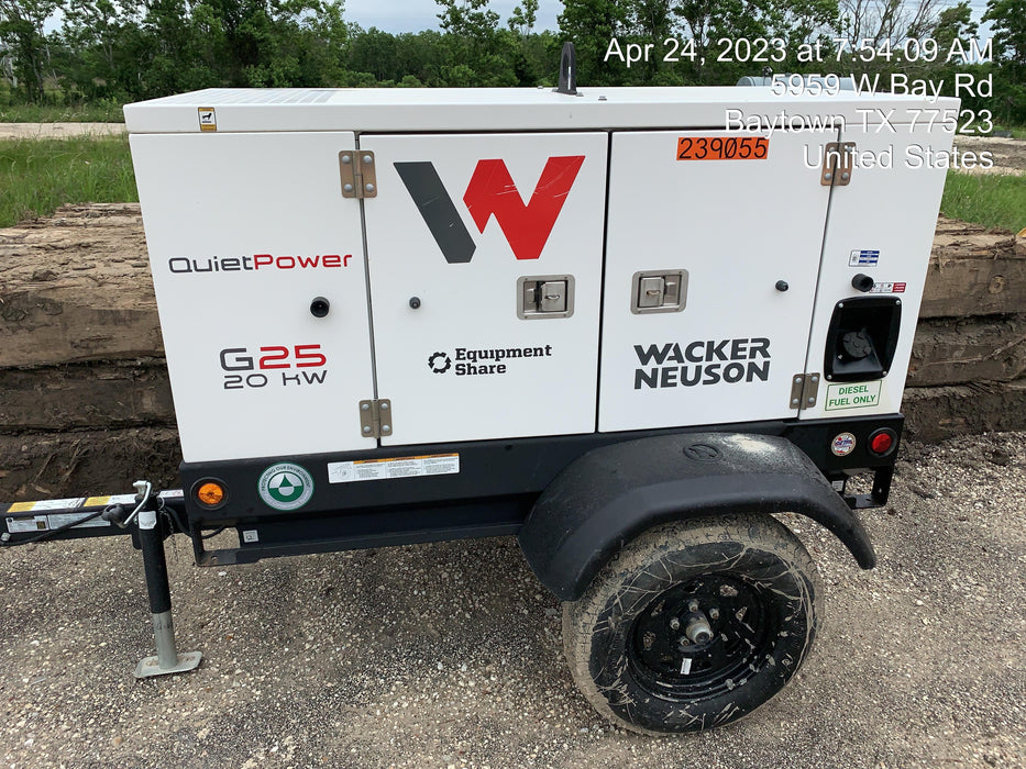 2022 WACKER NEUSON G25